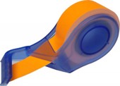 Haftnotiz  neon-orange mit Abroller  
