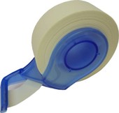 Haftnotiz  pastel-gelb mit Abroller   